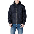 Giacca guscio blu Armani Exchange in poliammide