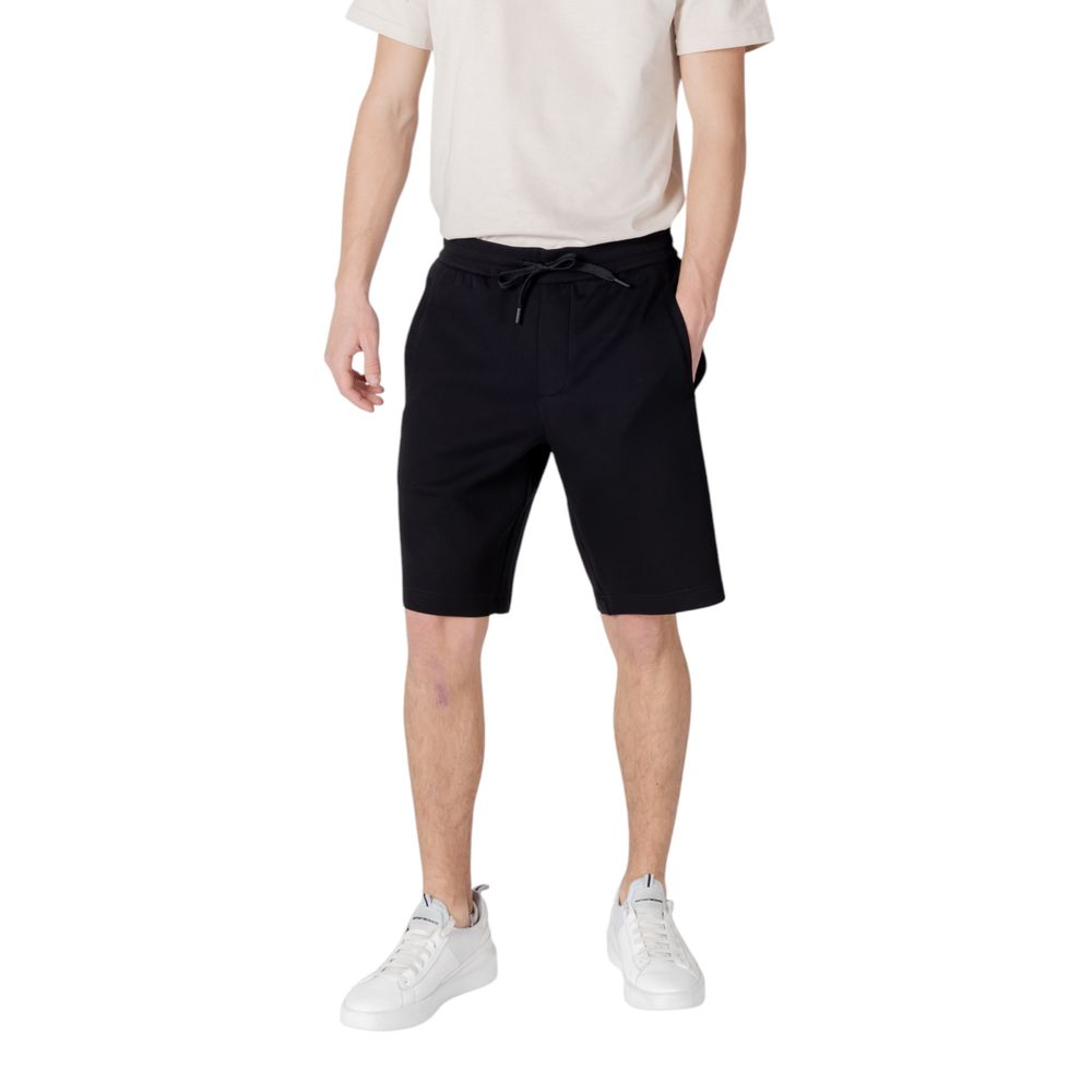 Bermuda Armani Exchange in cotone nero