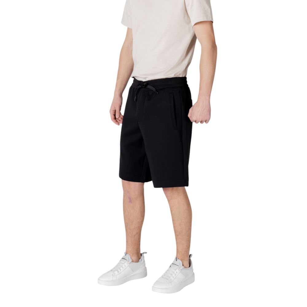 Bermuda Armani Exchange in cotone nero
