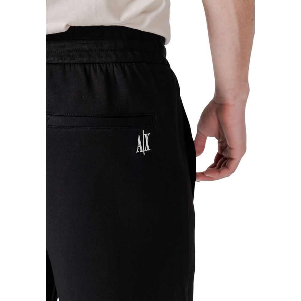 Bermuda Armani Exchange in cotone nero