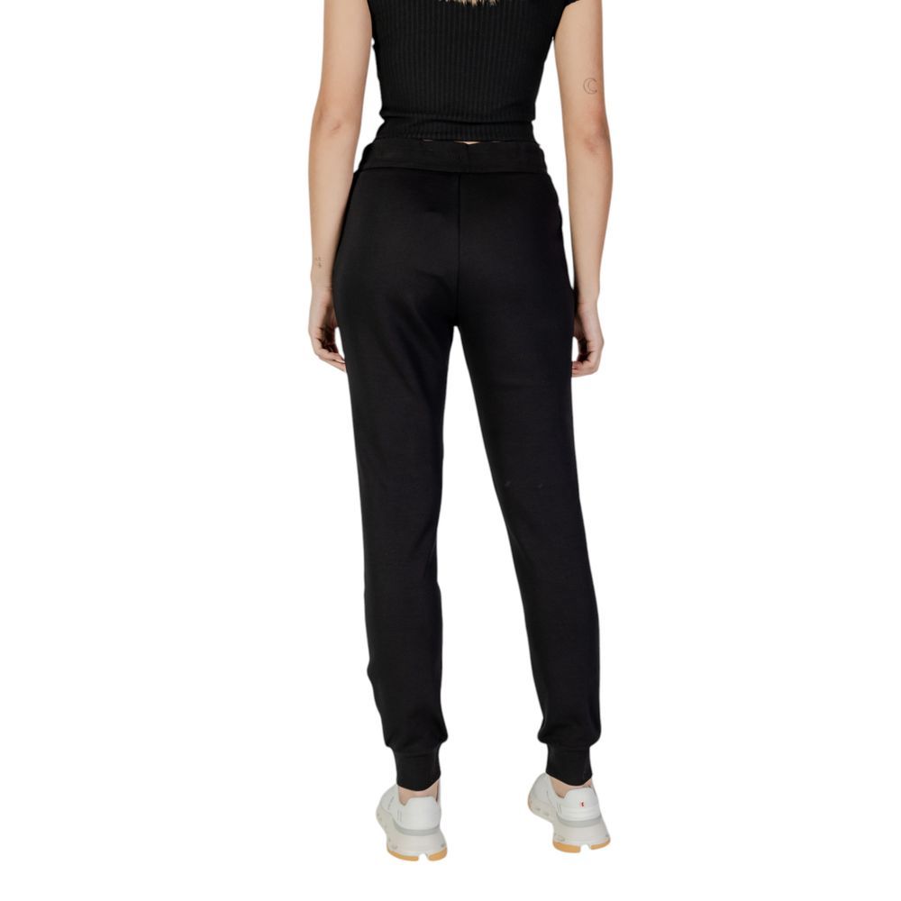 Pantalon de jogging Armani Exchange noir en coton (pantalon d'entraînement)