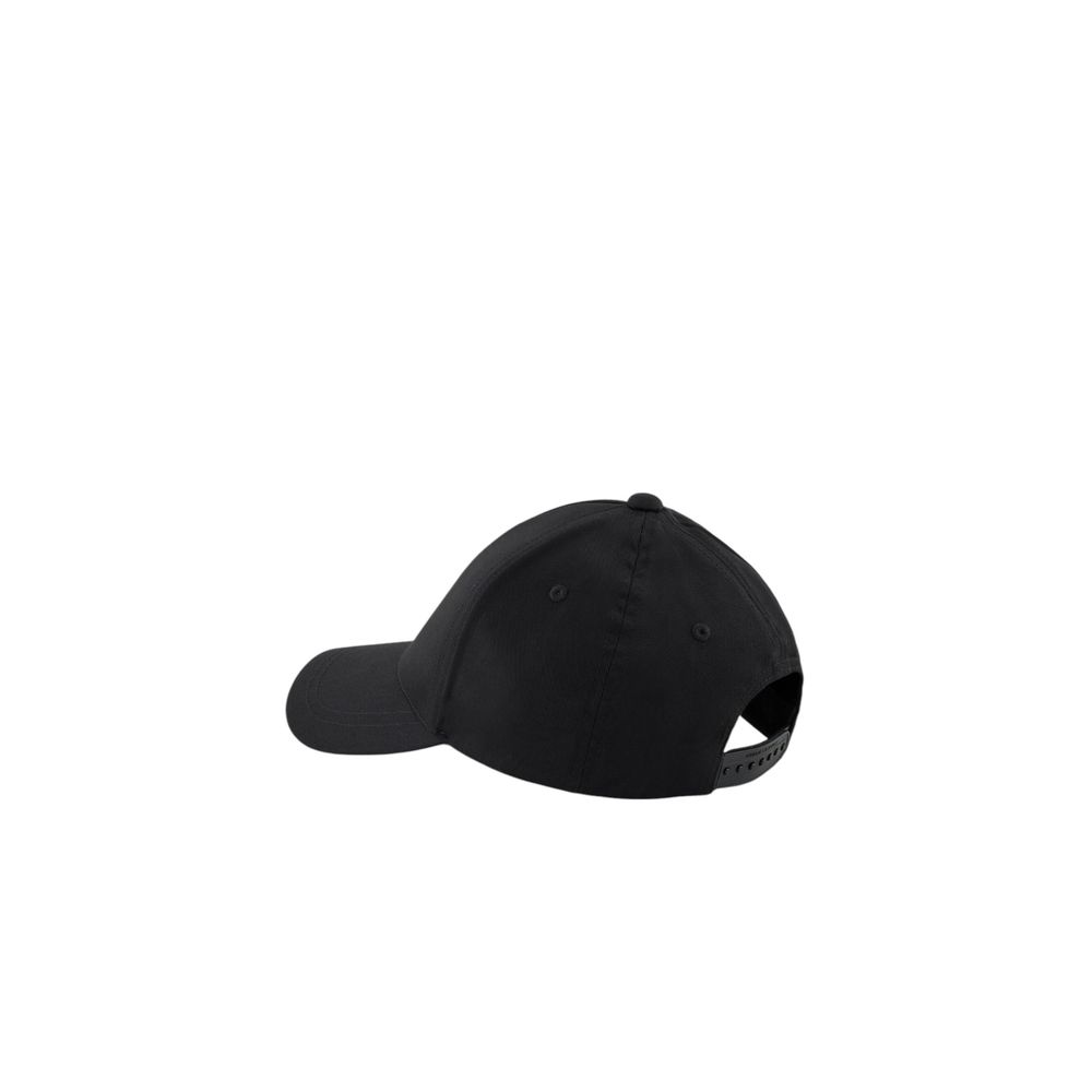 Armani Exchange Black Cotton Cap (Baseball Hat)