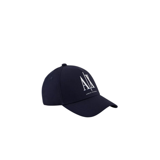 Cappellino da baseball Armani Exchange in cotone blu