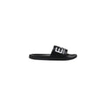 Tongs en PVC noires et blanches EA7 Emporio Armani