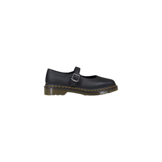 Dr. Martens Décolleté con Plateau in Pelle Nera
