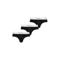 Slip en coton noir et blanc Calvin Klein Underwear