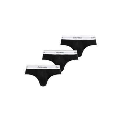 Calvin Klein Underwear Black And White Cotton Briefs