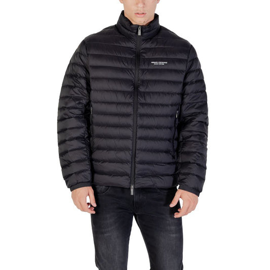 Blouson Coque Armani Exchange Noir en Polyamide
