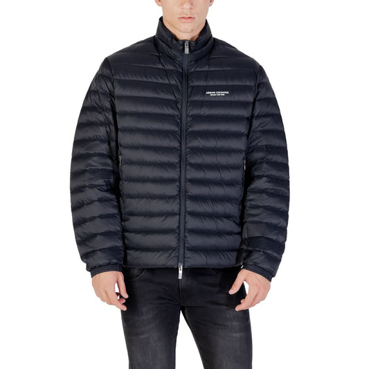 Manteau Armani Exchange en polyamide bleu