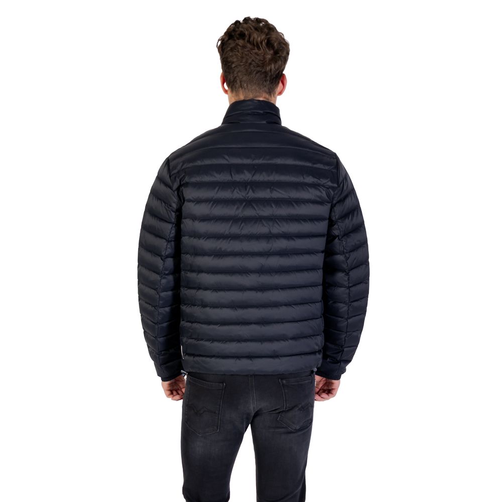 Armani Exchange Cappotto Blu in Poliammide