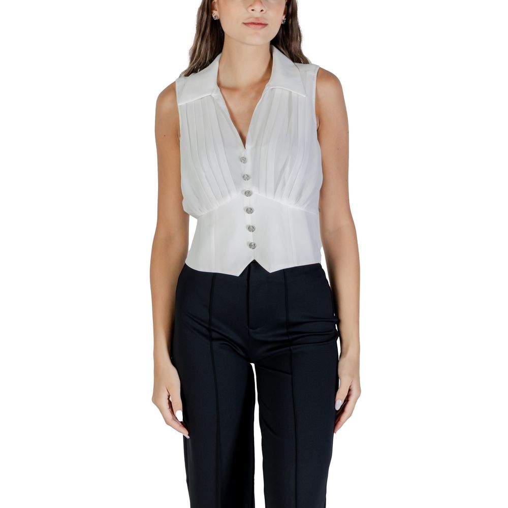 Chemisier Morgan De Toi en polyester blanc
