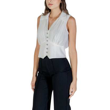 Chemisier Morgan De Toi en polyester blanc