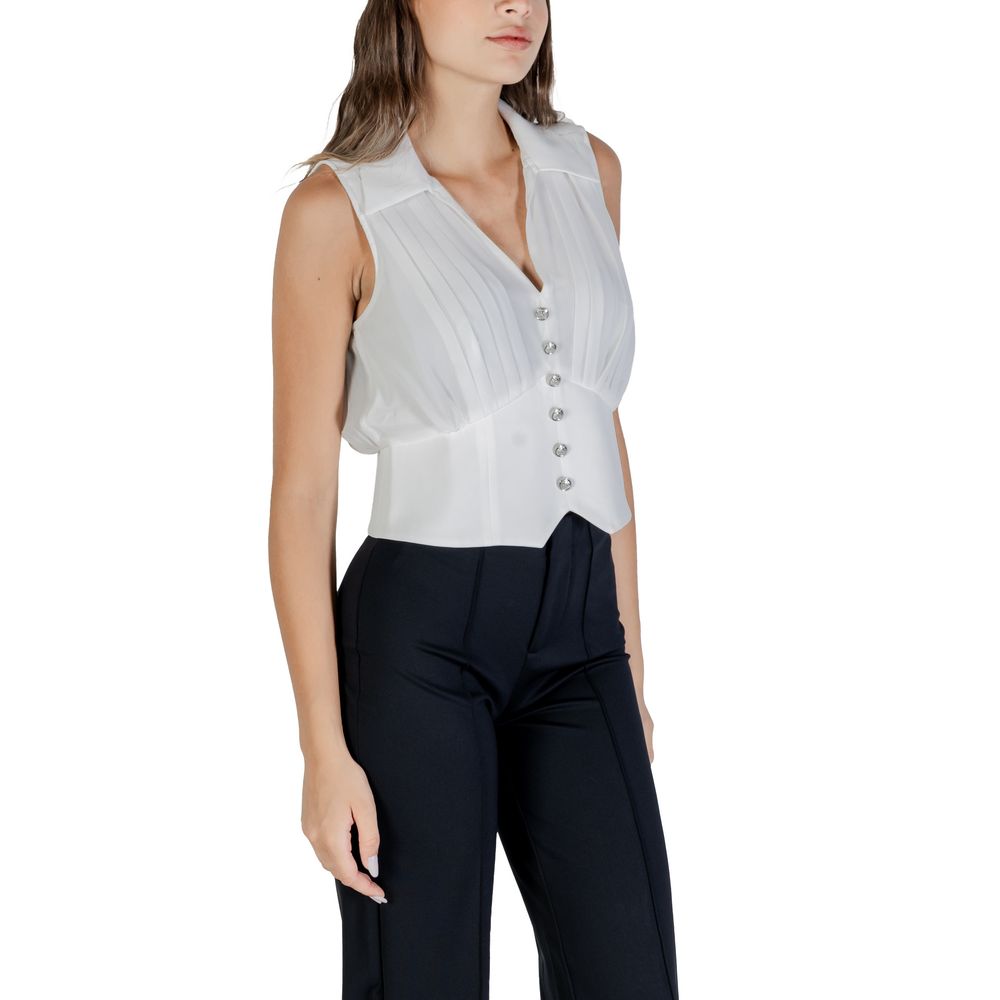 Chemisier Morgan De Toi en polyester blanc