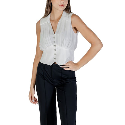 Chemisier Morgan De Toi en polyester blanc