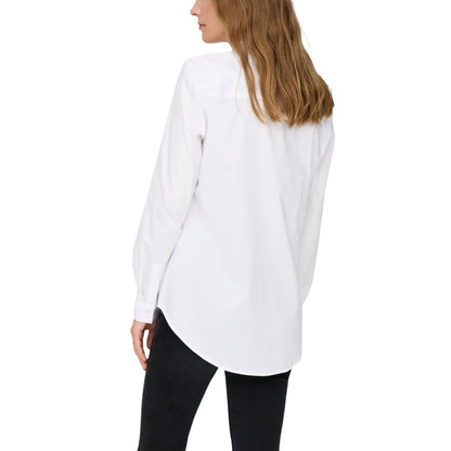 Camicetta in cotone bianco Jacqueline De Yong