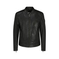 Giacca in pelle di agnello Belstaff nera Ovis Aries