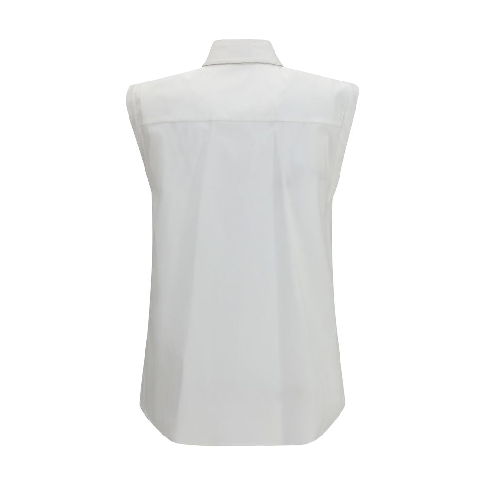 Camicia Brunello Cucinelli in Cotone Bianco