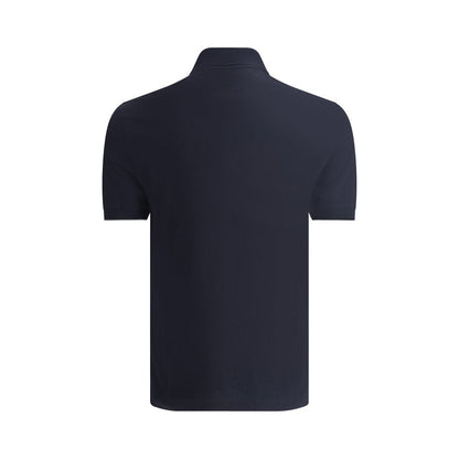 Brunello Cucinelli Polo en coton bleu