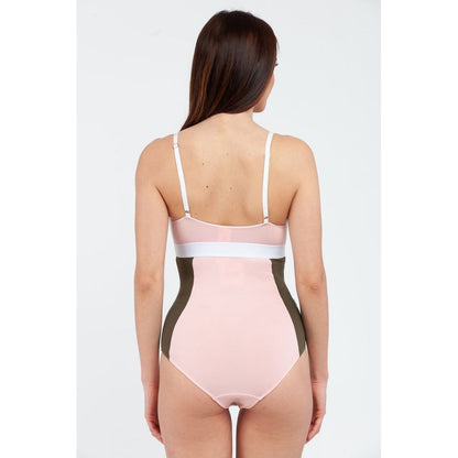 Maillot de bain une pièce Moschino en coton multicolore