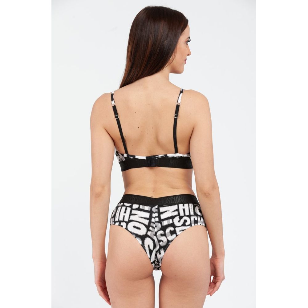 Reggiseno Moschino in cotone nero