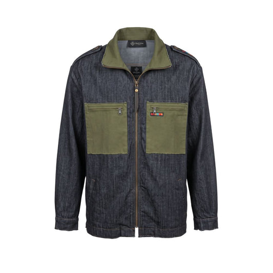 Giacca da uomo Mr&Mrs Italy in cotone grigio