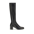 Bottines Prada noires en agneau Ovis Aries