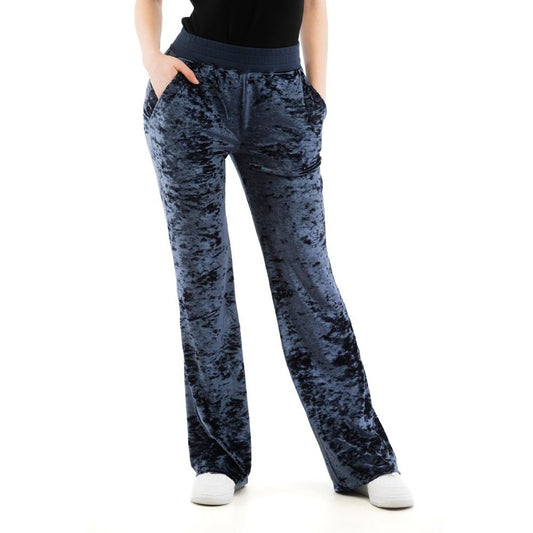 Pantaloni Casual Moschino in Poliestere Blu