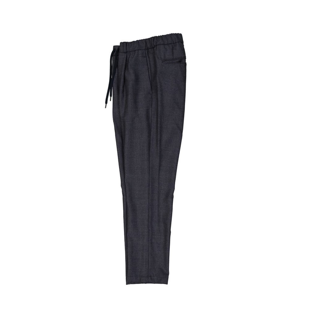 Herno Freizeithose aus Schurwolle in Grau