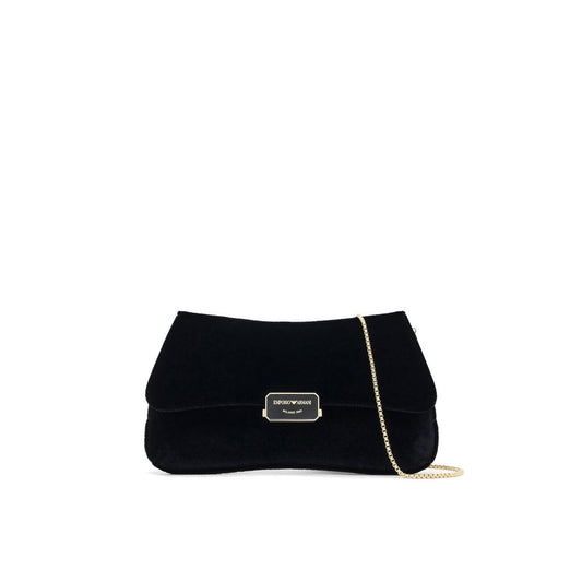 Emporio Armani Borsa a mano (Clutch) nera in poliestere