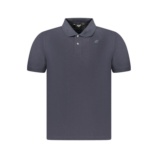 Polo da Uomo K-WAY in Cotone Blu
