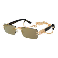 Occhiali da sole Dsquared² in metallo dorato