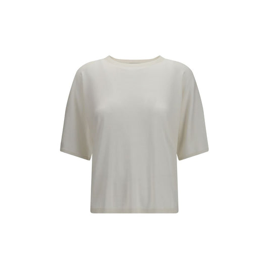 Brunello Cucinelli Sweat-shirt en cachemire blanc