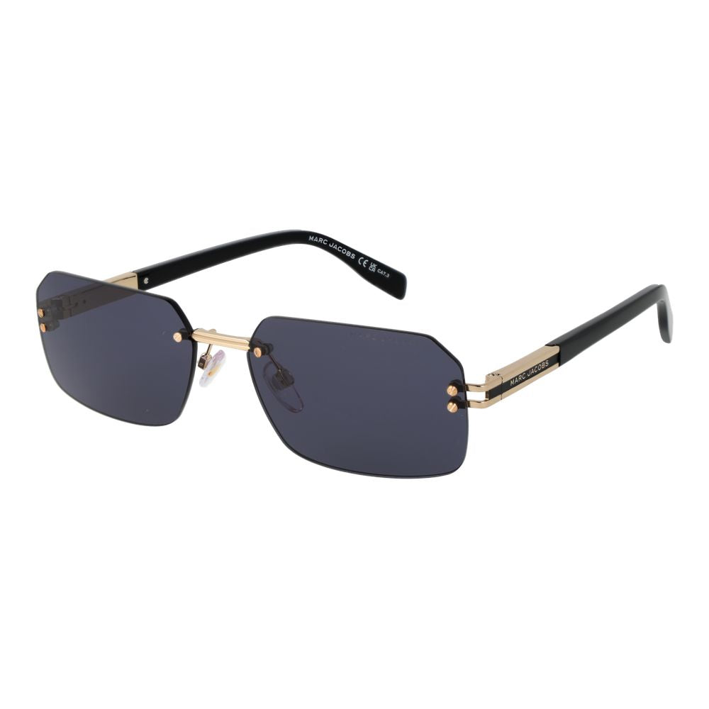 Occhiali da sole in metallo dorato Marc Jacobs