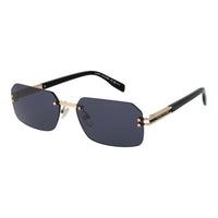 Occhiali da sole in metallo dorato Marc Jacobs