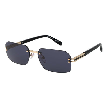Occhiali da sole in metallo dorato Marc Jacobs