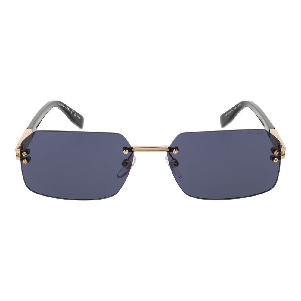 Occhiali da sole in metallo dorato Marc Jacobs