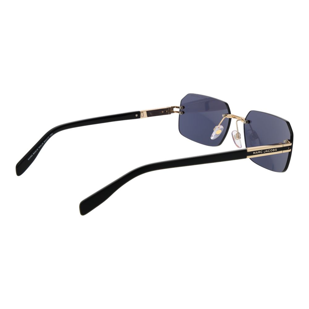 Occhiali da sole in metallo dorato Marc Jacobs