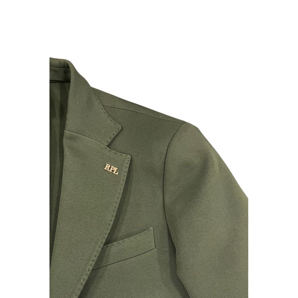 Chaqueta de lujo verde AF para hombre Roberto Pepe