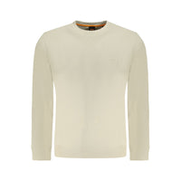 Hugo Boss Beige Cotton Men Sweatshirt