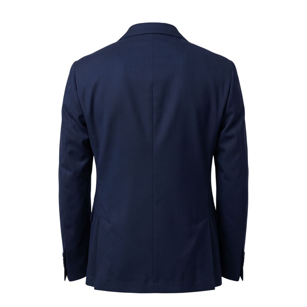Chaqueta de lujo para hombre de algodón azul Roberto Pepe