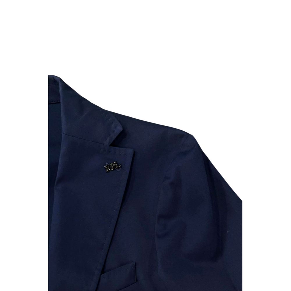 Chaqueta de lujo para hombre de algodón azul Roberto Pepe