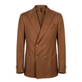 Roberto Pepe Luxe Bruine Viscose Herenjas