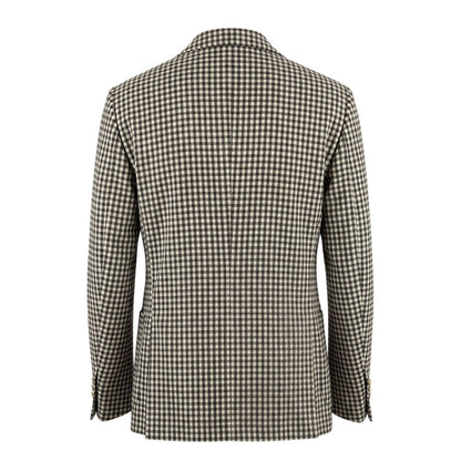 Roberto Pepe Luxury Green Viscose Men's Jacket