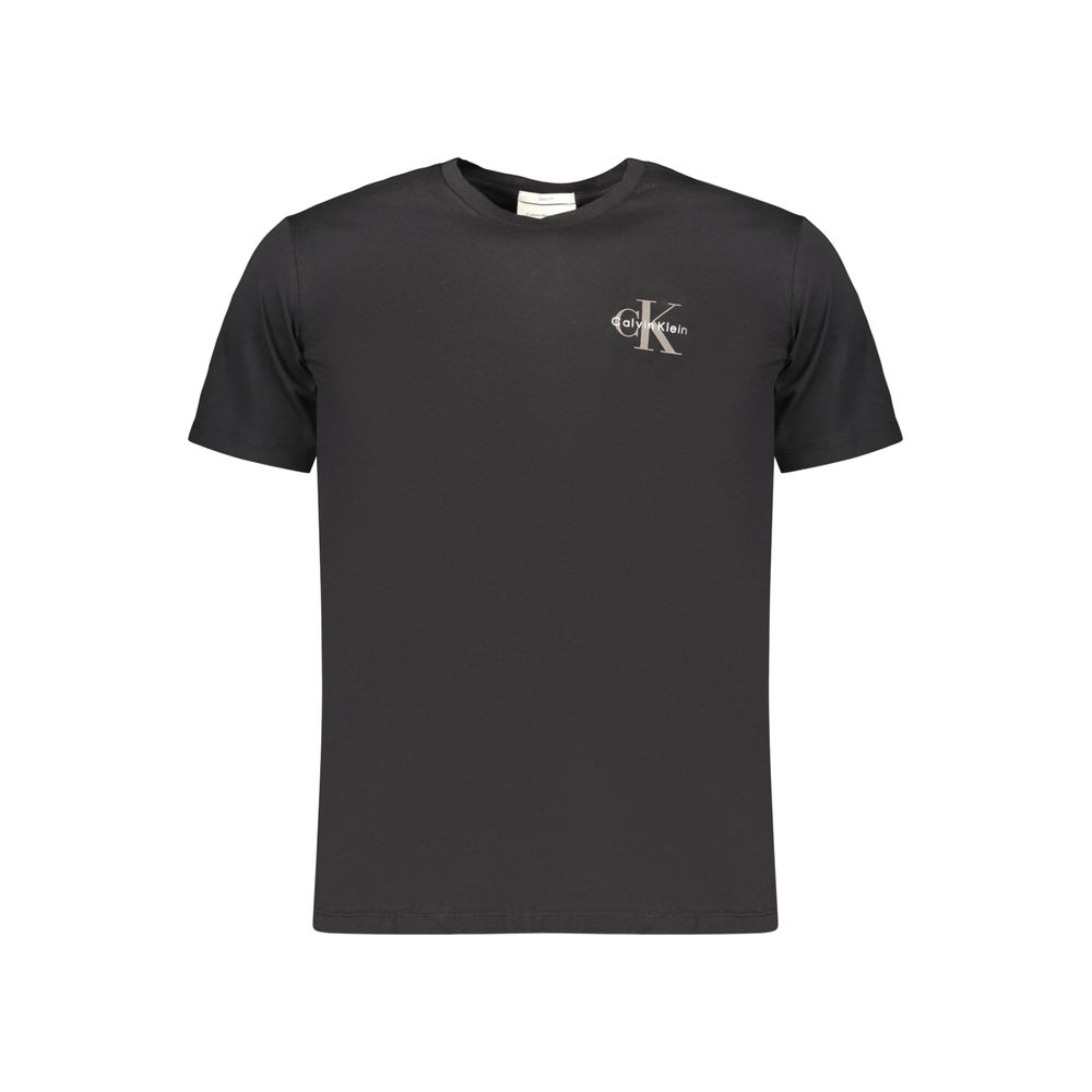 Calvin Klein T-shirt da uomo in cotone nera