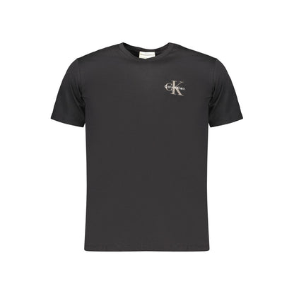 Calvin Klein T-shirt da uomo in cotone nera