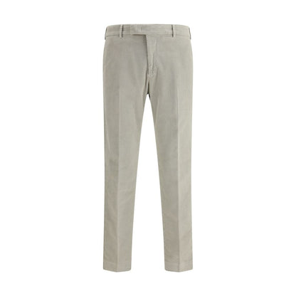 Pantaloni casual PT Torino in cotone grigio