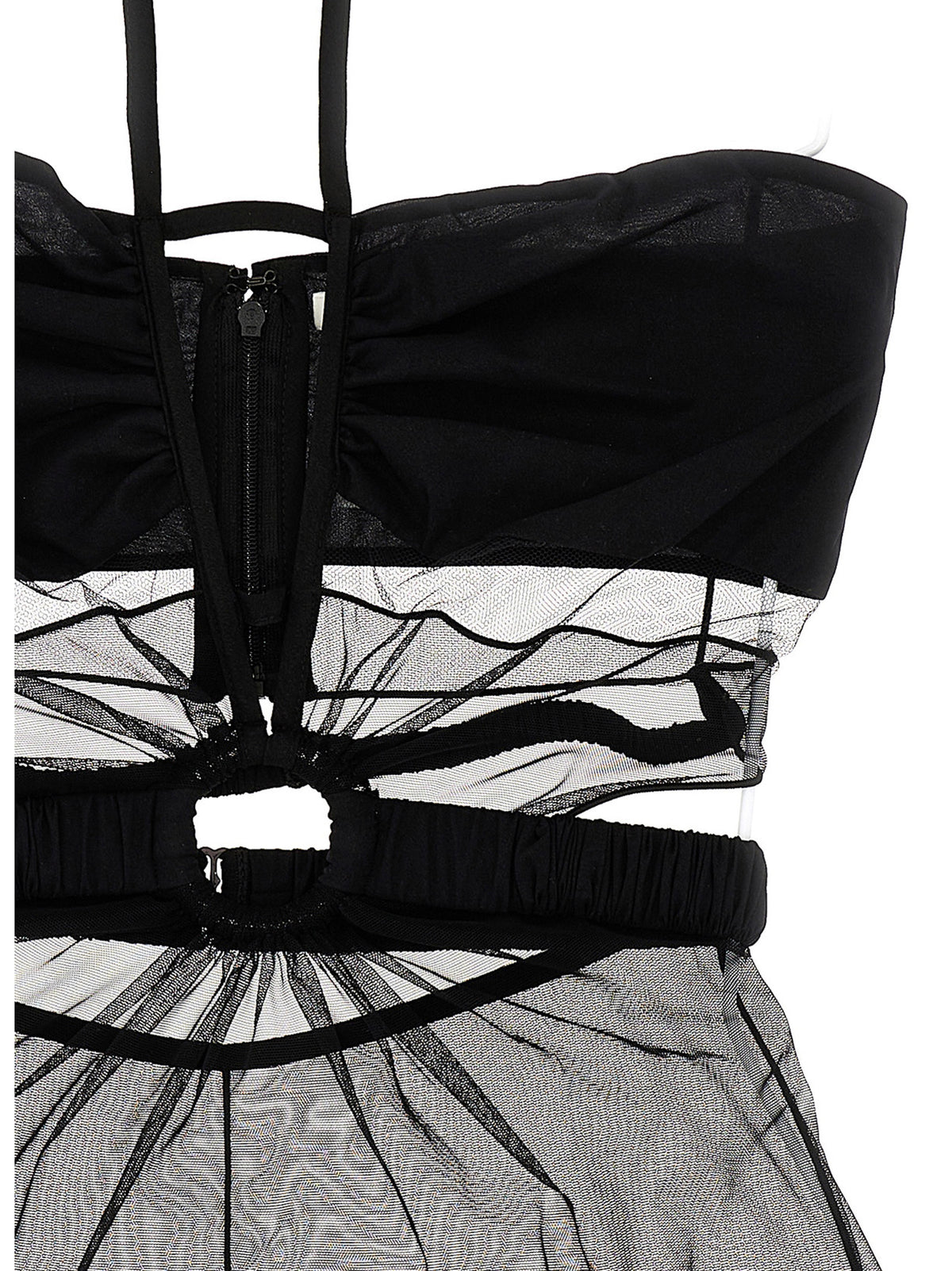 Body Nensi Dojaka nero in mesh