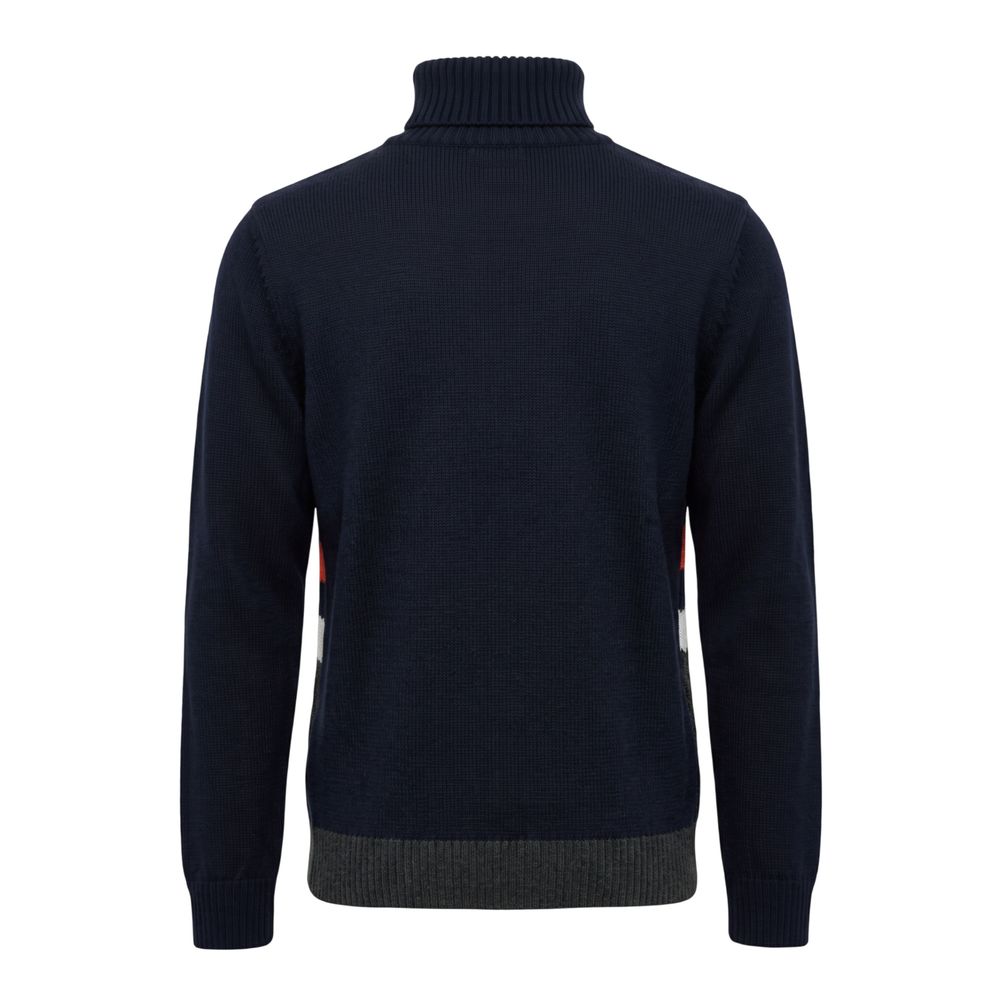 Pull pour homme en laine verte de luxe Roberto Pepe