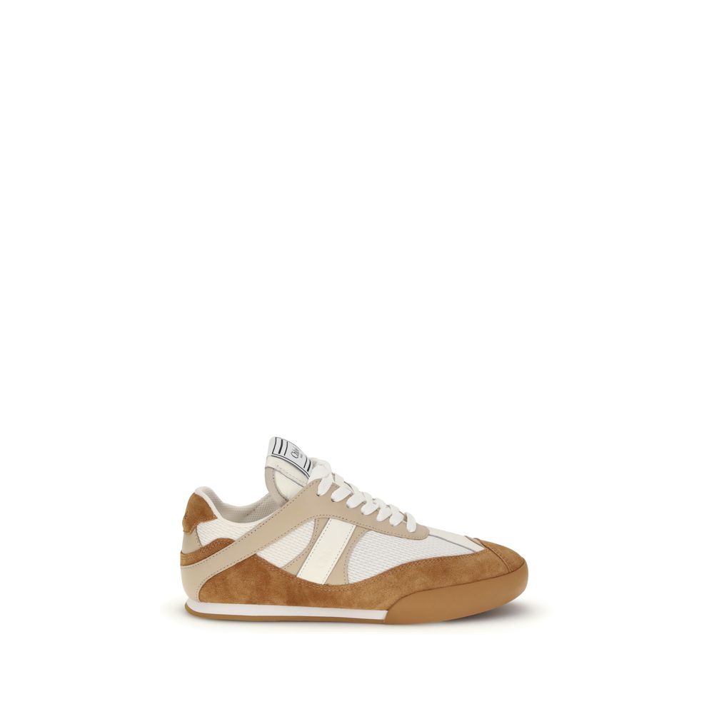 Sneakers sportive Chloé in gomma marrone