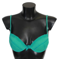 Ermanno Scervino Reggiseno Push Up Verde Intimo 100% Cotone